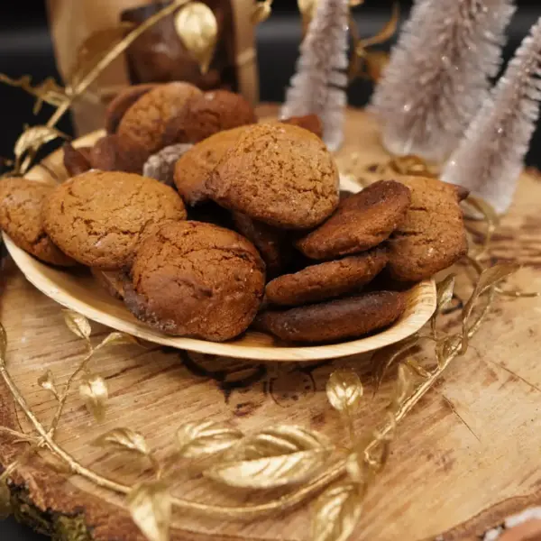 Dunkle Pfeffernüsse